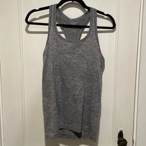 Lululemon swiftly tank | size 8, color gray